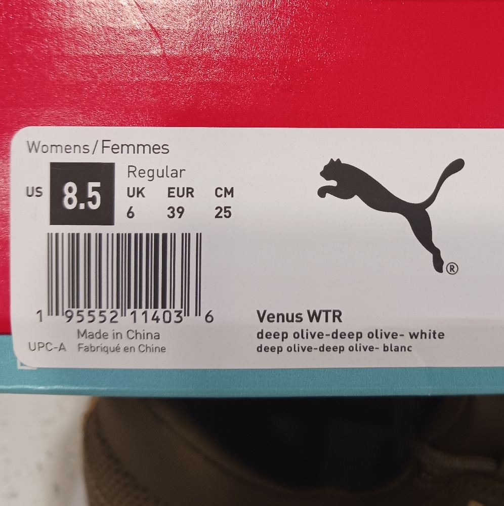 Puma Venus WTR Olive green - Picture 5 of 5